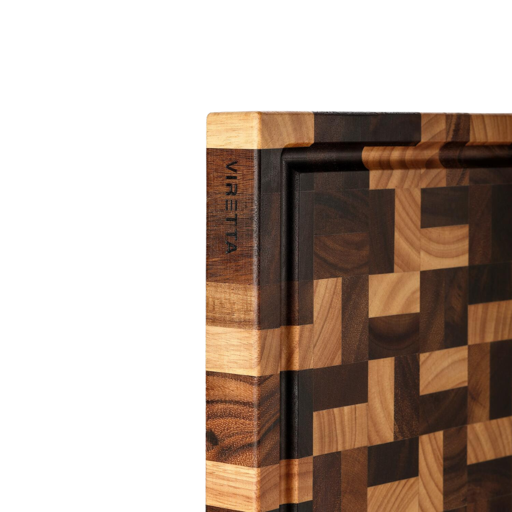 Endetræ skærebræt - L30 cm